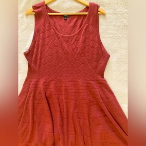 Torrid, Rust Colored Tank Sweater Dress